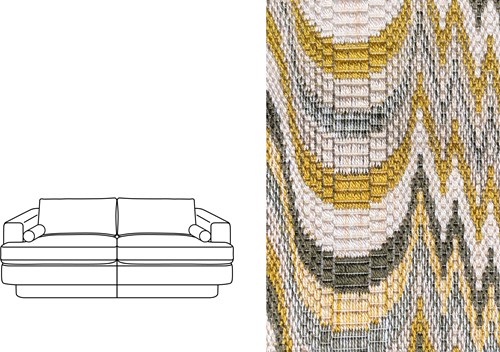Haus 3 Seater FlimFlam 004