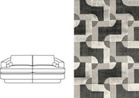 Haus 3 Seater Mosaik 009