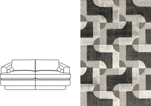Haus 3 Seater Mosaik 009