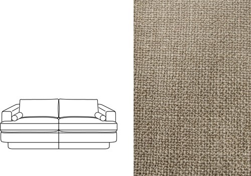 Haus 3 Seater Paco Gris Taupe