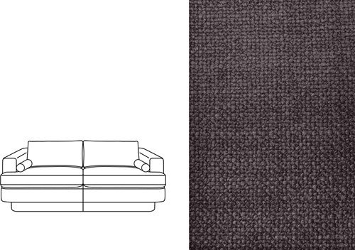 Haus 3 Seater Paco Ardoise