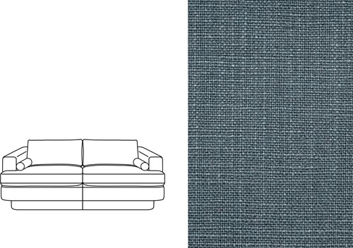 Haus 3 Seater Rave Blue Nights (285)
