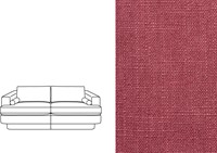 Haus 3 Seater Rave Dry Rose (187)