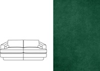 Haus 3 Seater Velour 020