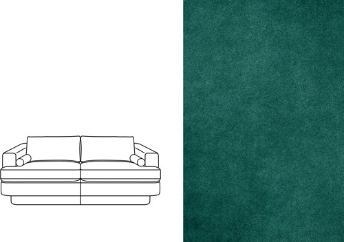 Haus 3 Seater Velour 065