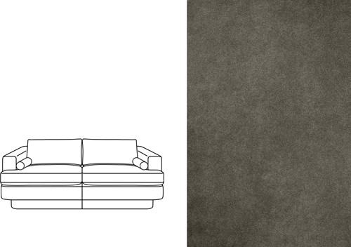 Haus 3 Seater Velour 072