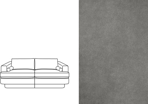 Haus 3 Seater Velour 093