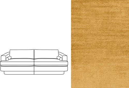 Haus 4 Seater Avignon Golden Sand (440)