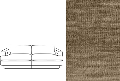Haus 4 Seater Avignon Mink (370)