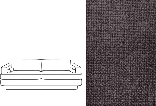 Haus 4 Seater Paco Ardoise