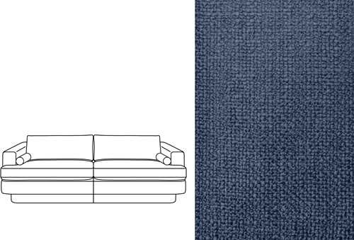 Haus 4 Seater Paco Blue Iris
