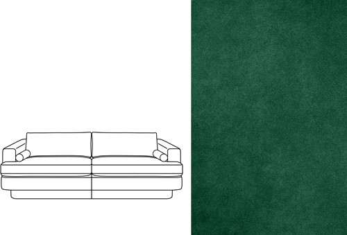 Haus 4 Seater Velour 020