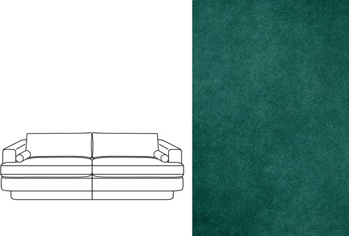 Haus 4 Seater Velour 065