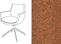 Hoxton Dining Chair with G14 legs Trondheim 307