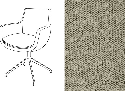 Hoxton Dining Chair with G14 legs Trondheim 504