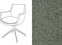 Hoxton Dining Chair with G14 legs Trondheim 505
