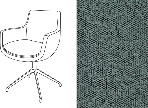 Hoxton Dining Chair with G14 legs Trondheim 605