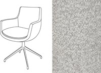 Hoxton Dining Chair with G14 legs Trondheim 805