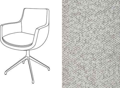 Hoxton Dining Chair with G14 legs Trondheim 805