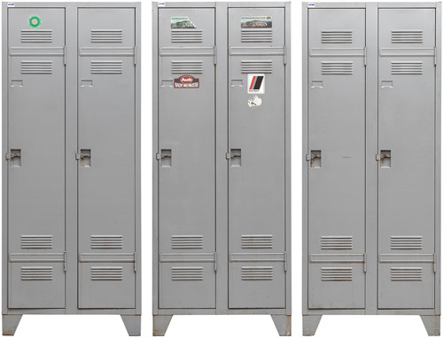 Industrial Cabinet Set of 3