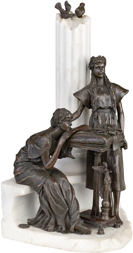 Statue of Greec Goddesses on Stand