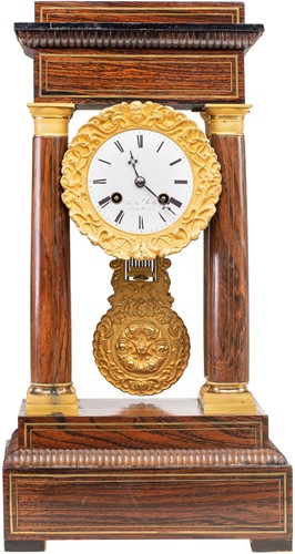 Napoleon III Colonial Clock