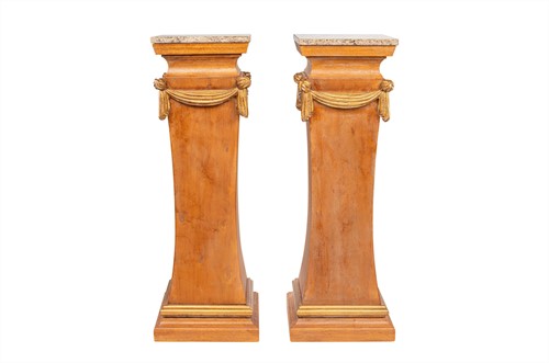 Louis XVI Wooden Columns