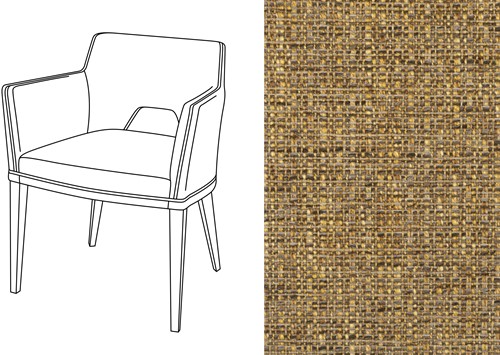Jasper Armchair Havana PRO-9