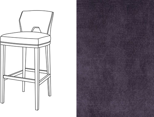 Jasper Bar Chair Adore 74