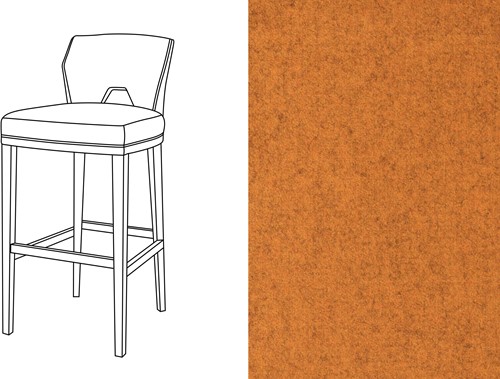 Jasper Bar Chair Facet 129