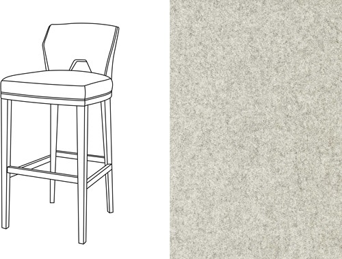 Jasper Bar Chair Facet 40