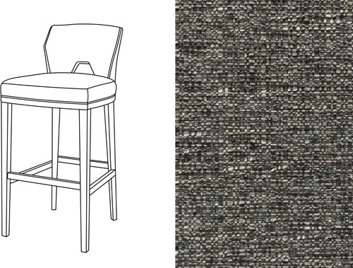 Jasper Bar Chair Havana PRO-11