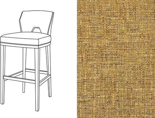 Jasper Bar Chair Havana PRO-8