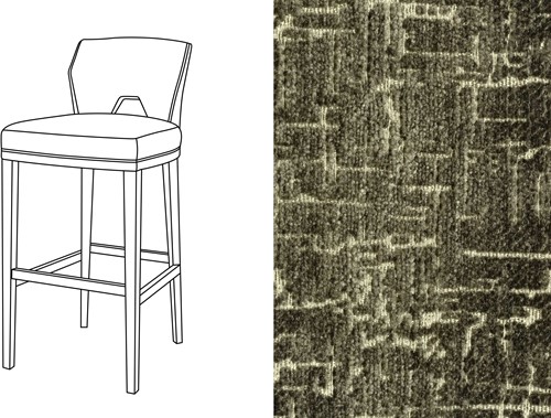 Jasper Bar Chair Island 156