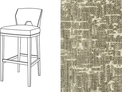 Jasper Bar Chair Island 203