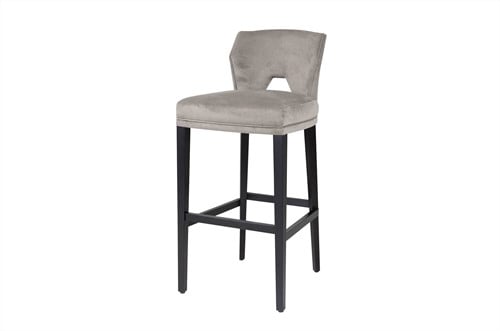 Jasper Bar Chair Velour 090