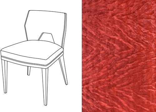 Jasper Dining Chair Folie Douce 70