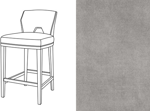 Jasper Low Bar Chair Adore 180