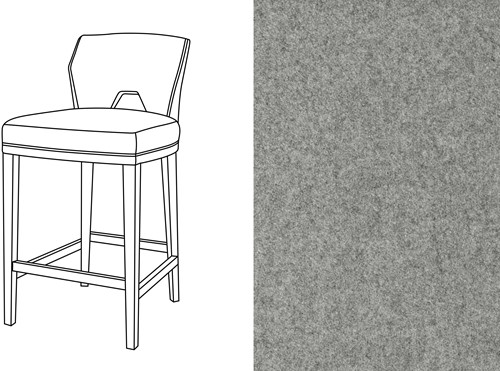 Jasper Low Bar Chair Facet 1000