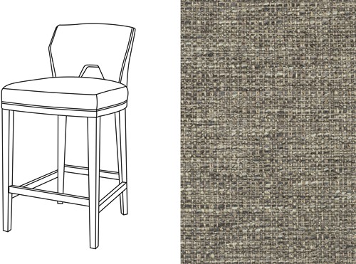 Jasper Low Bar Chair Havana PRO-12