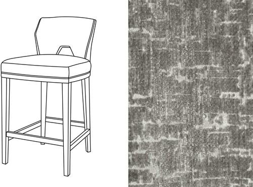 Jasper Low Bar Chair Island 168