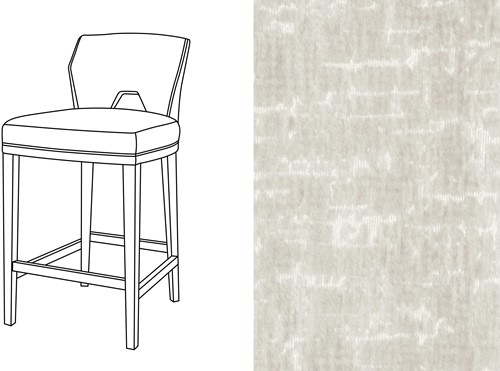 Jasper Low Bar Chair Island 60
