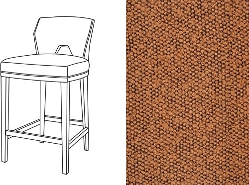 Jasper Low Bar Chair Trondheim 307