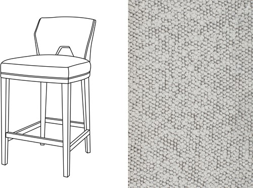 Jasper Low Bar Chair Trondheim 805