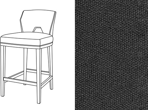Jasper Low Bar Chair Trondheim 806