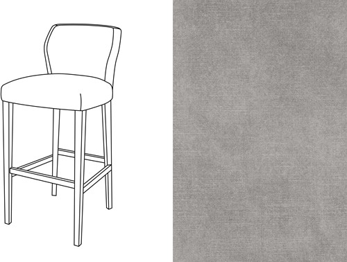 Jasy Bar Chair Adore 180