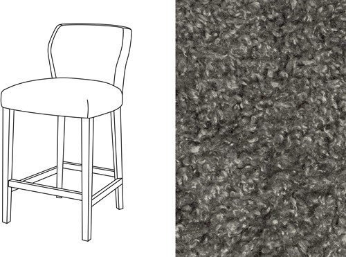 Jasy Low Bar Chair Doodle 68