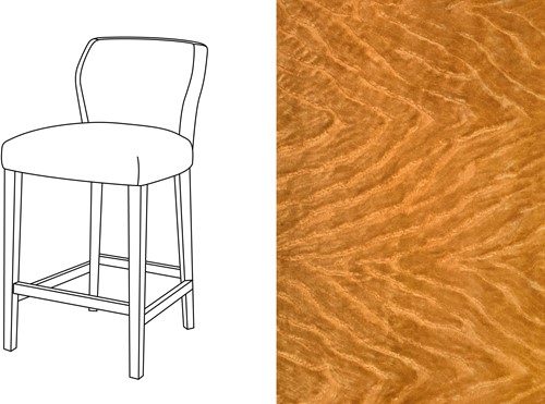 Jasy Low Bar Chair Folie Douce 44