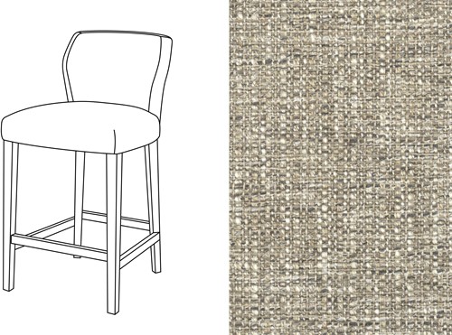 Jasy Low Bar Chair Havana PRO-15