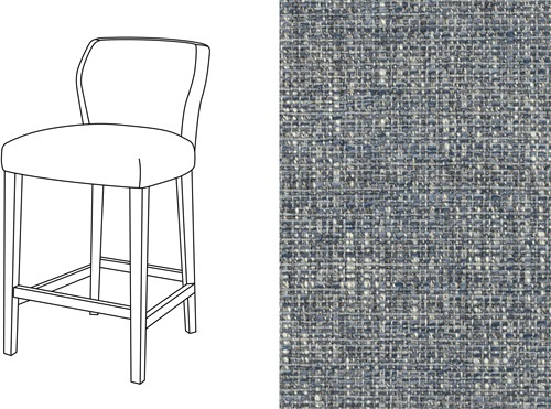 Jasy Low Bar Chair Havana PRO-4